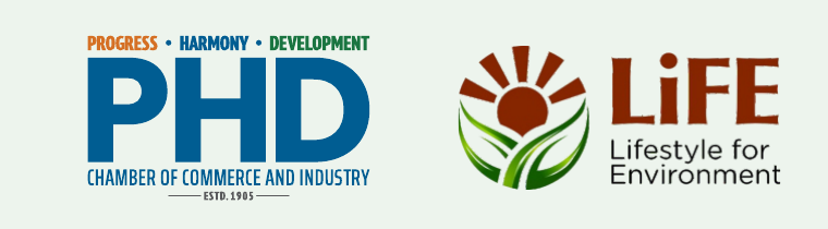 PHDCCI and LiFE logos
